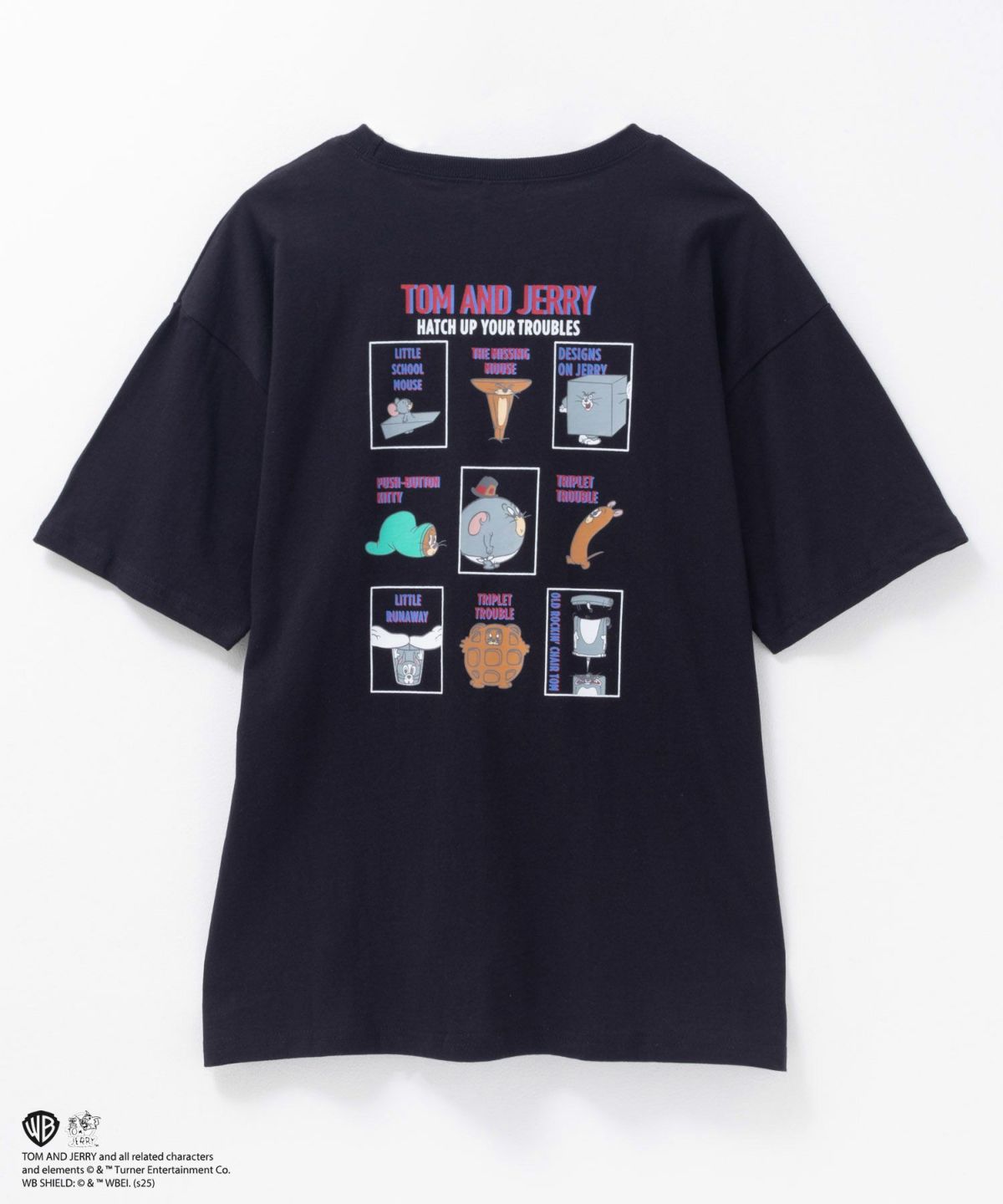 Tom and Jerry プリントTシャツ レディース ネコポス 対応商品