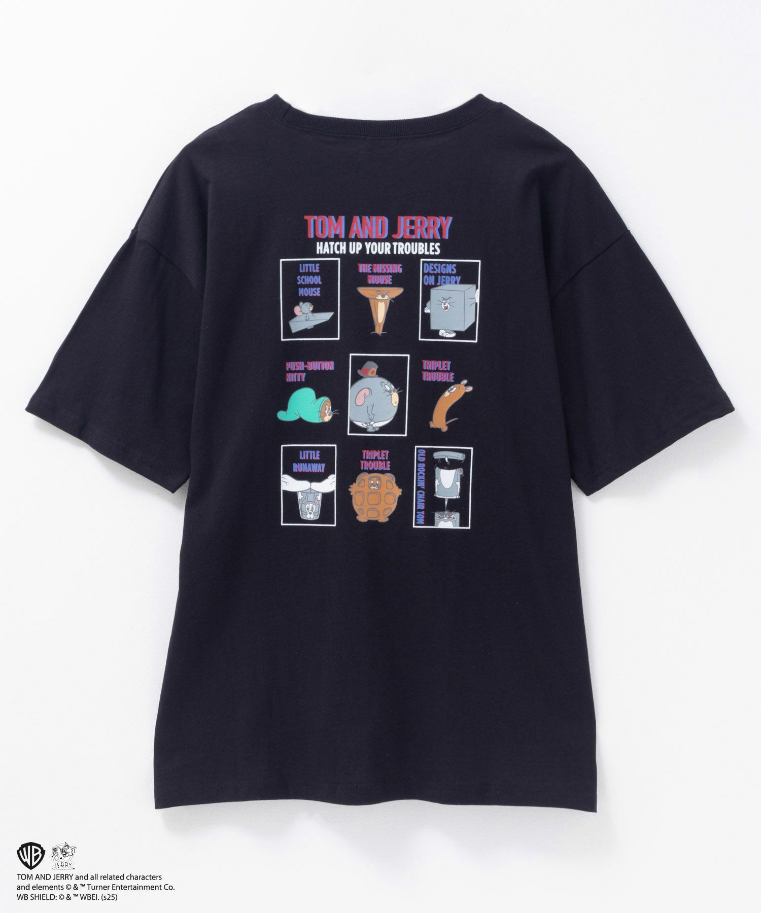 Tom and Jerry プリントTシャツ レディース ネコポス 対応商品