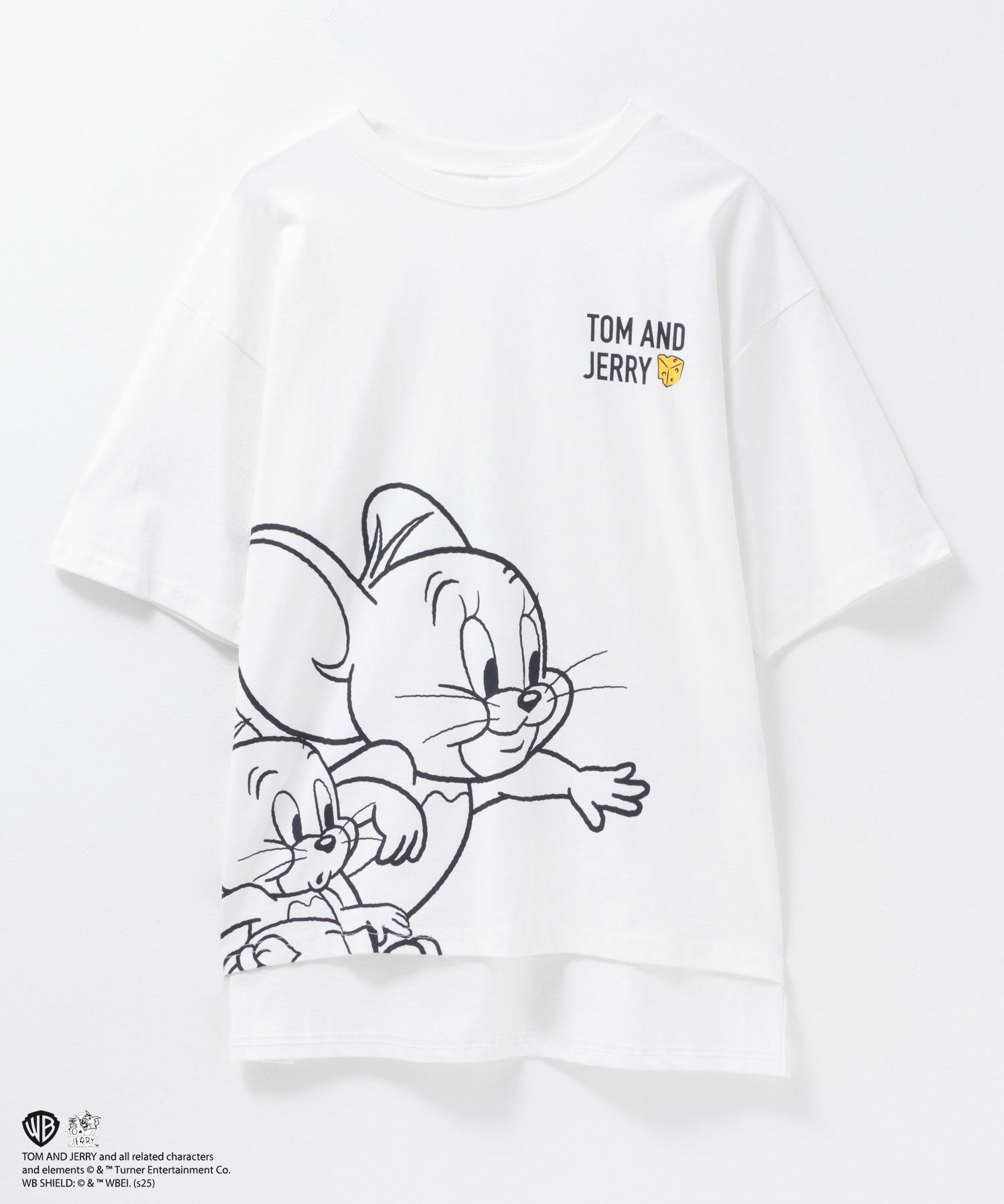 Tom and Jerry プリントTシャツ レディース ネコポス 対応商品