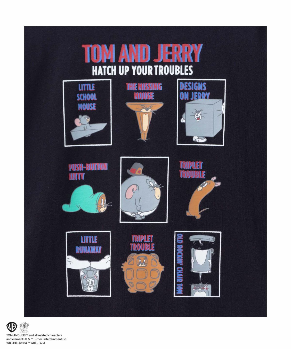 Tom and Jerry プリントTシャツ レディース ネコポス 対応商品