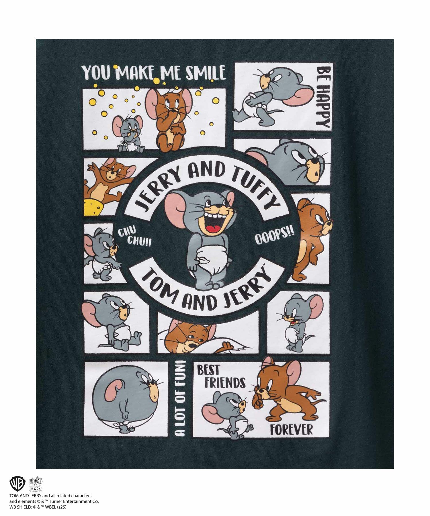 Tom and Jerry プリントTシャツ レディース メール便 対応商品商品サムネイル-34