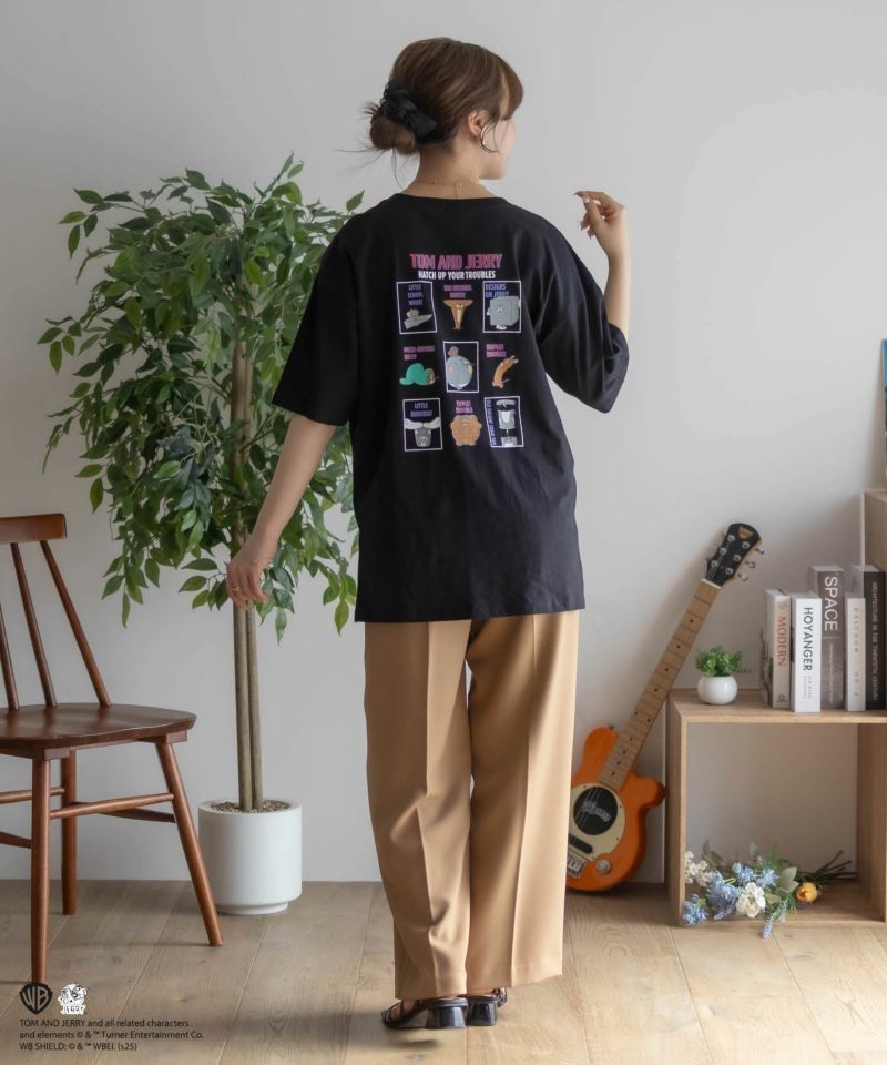 Tom and Jerry プリントTシャツ レディース メール便 対応商品商品画像-37