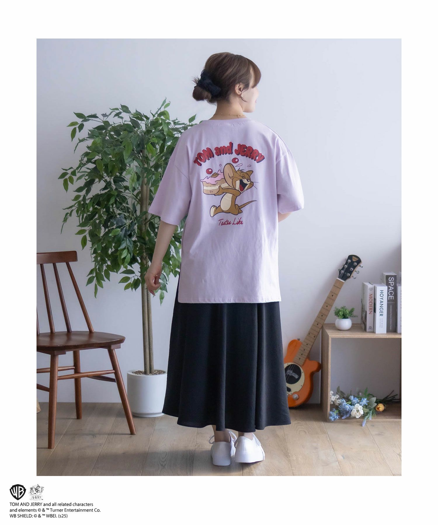 Tom and Jerry プリントTシャツ レディース ネコポス 対応商品