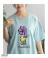 PEANUTS SNOOPY サガラ刺繍Tシャツ レディース メール便 対応商品商品サムネイル-15