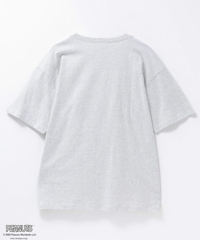PEANUTS SNOOPY サガラ刺繍Tシャツ レディース メール便 対応商品商品画像-24