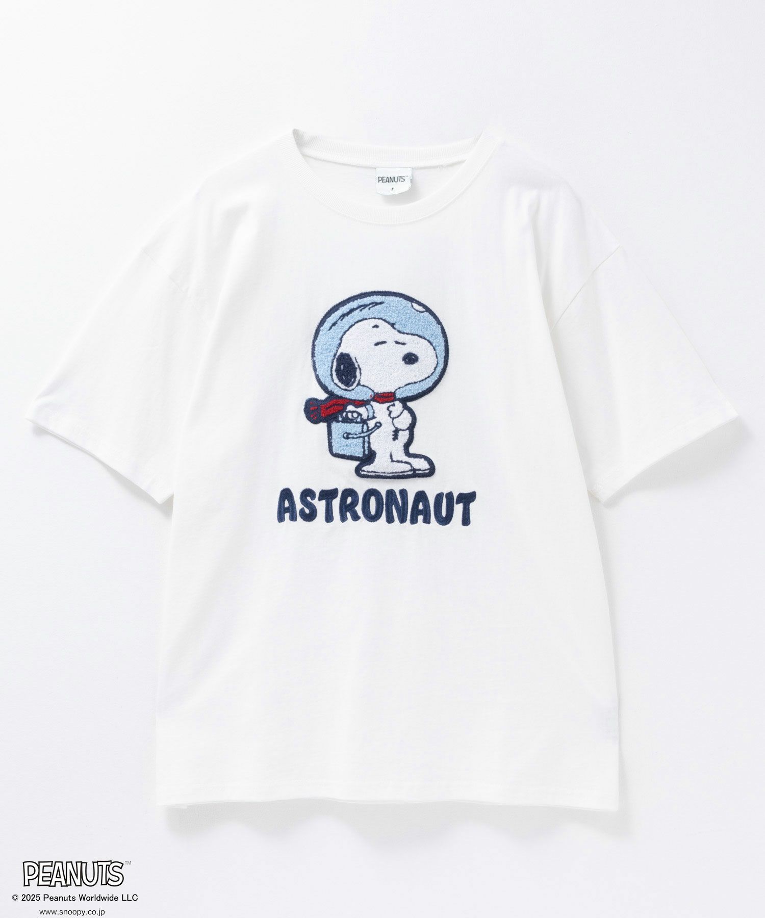 PEANUTS SNOOPY サガラ刺繍Tシャツ レディース メール便 対応商品商品画像-25
