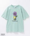 PEANUTS SNOOPY サガラ刺繍Tシャツ レディース メール便 対応商品商品サムネイル-27