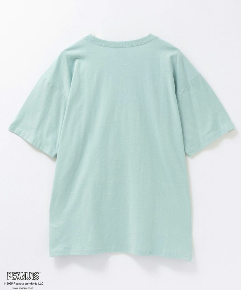 PEANUTS SNOOPY サガラ刺繍Tシャツ レディース メール便 対応商品商品画像-28