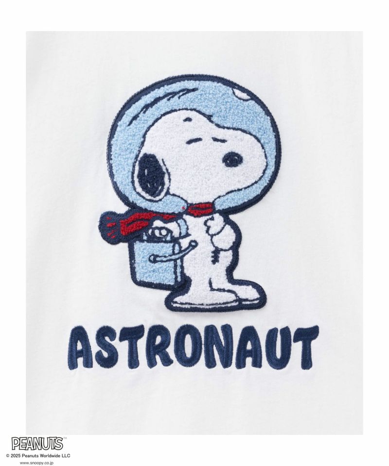 PEANUTS SNOOPY サガラ刺繍Tシャツ レディース メール便 対応商品商品画像-32