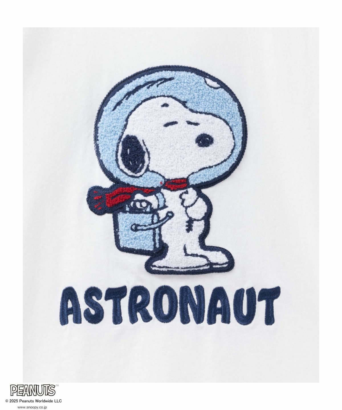 PEANUTS SNOOPY サガラ刺繍Tシャツ レディース ネコポス 対応商品