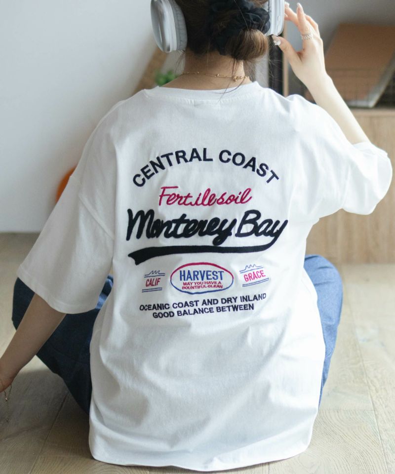 UNDERWRAPS ビッグ刺繍ラウンドTシャツ レディース メール便 対応商品商品画像-7