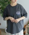 UNDERWRAPS ビッグ刺繍ラウンドTシャツ レディース メール便 対応商品商品サムネイル-11