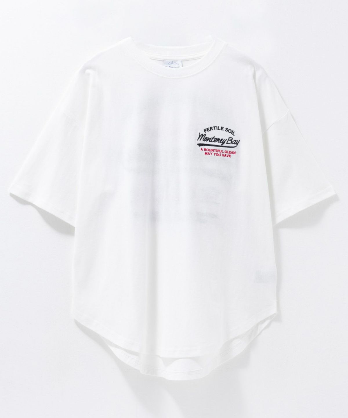 UNDERWRAPS ビッグ刺繍ラウンドTシャツ レディース ネコポス 対応商品