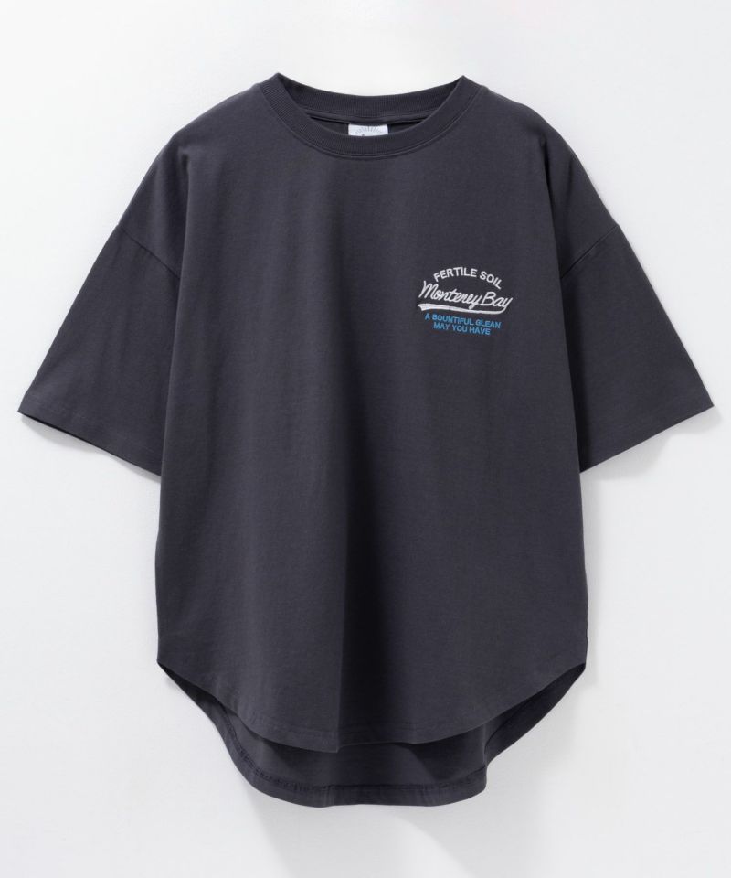 UNDERWRAPS  ビッグ刺繍ラウンドTシャツ レディース メール便 対応商品商品画像-23