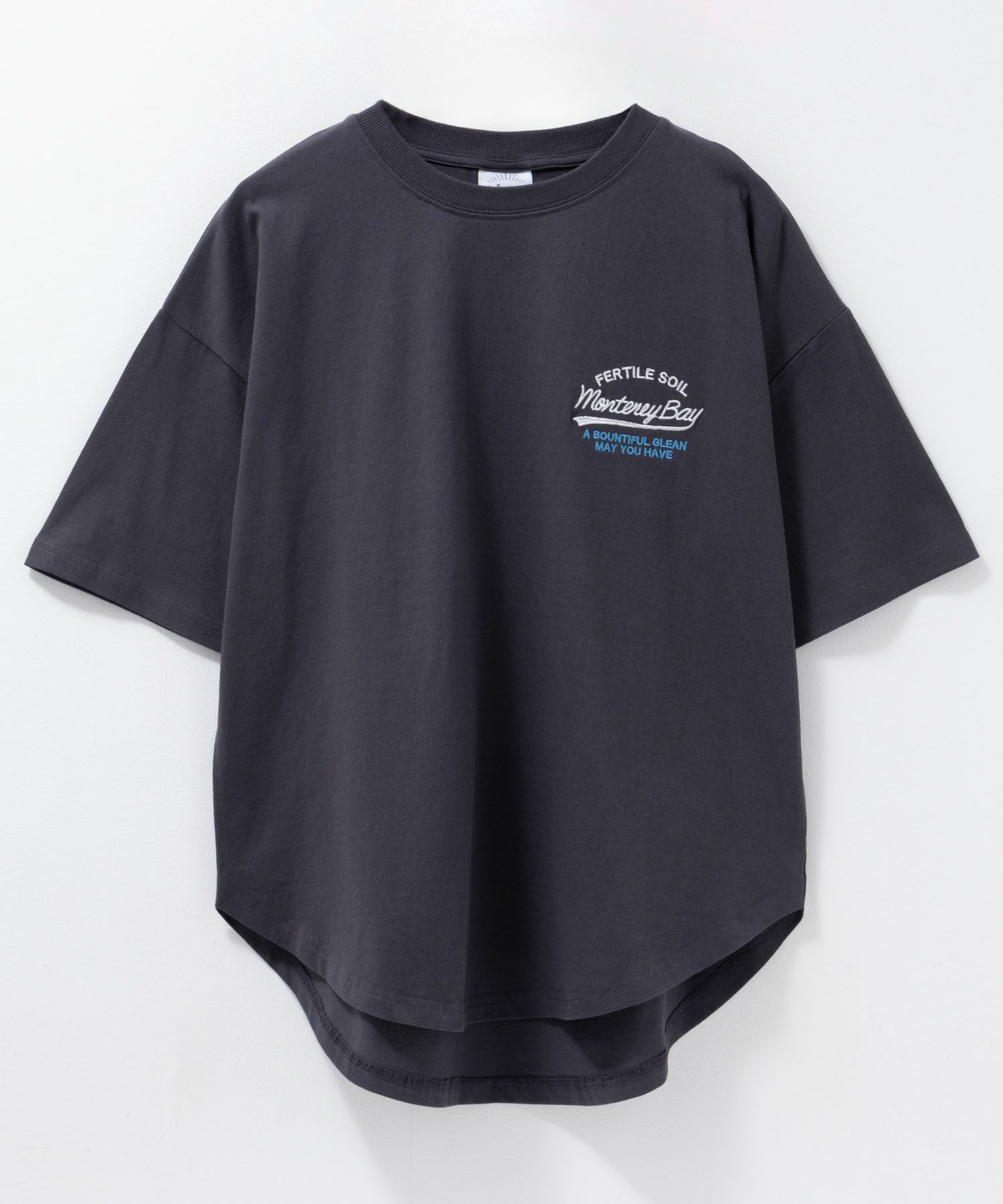 UNDERWRAPS  ビッグ刺繍ラウンドTシャツ レディース メール便 対応商品商品画像-23