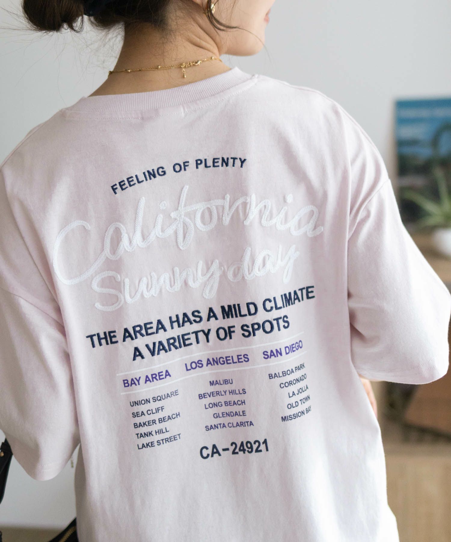 UNDERWRAPS ビッグ刺繍ラウンドTシャツ レディース ネコポス 対応商品