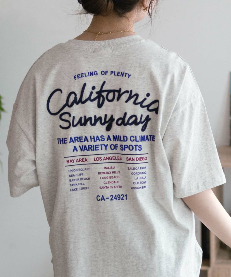 UNDERWRAPS  ビッグ刺繍ラウンドTシャツ レディース メール便 対応商品商品画像-17