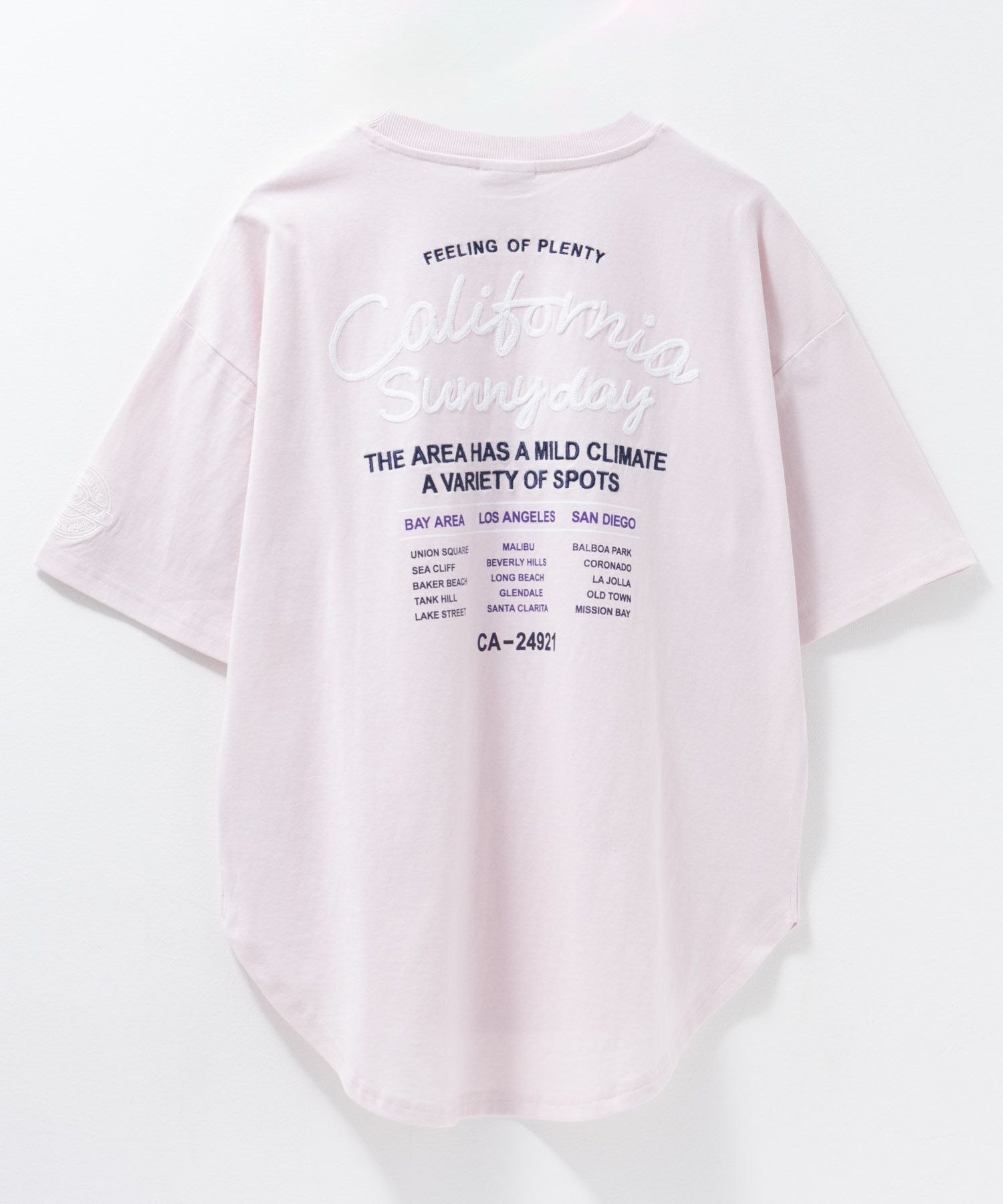 UNDERWRAPS ビッグ刺繍ラウンドTシャツ レディース メール便 対応商品商品画像-22