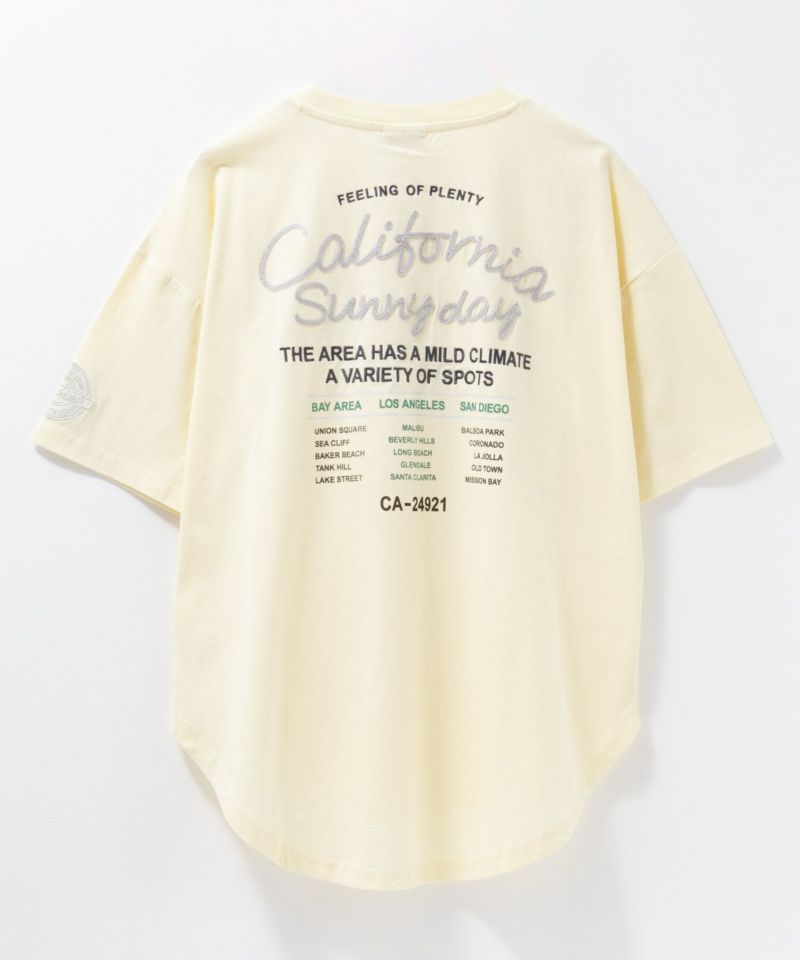 UNDERWRAPS ビッグ刺繍ラウンドTシャツ レディース メール便 対応商品商品画像-24