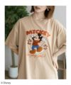 Disney ミッキーマウス チップ＆デール / サガラ刺繍Tシャツ レディース メール便 対応商品商品サムネイル-3