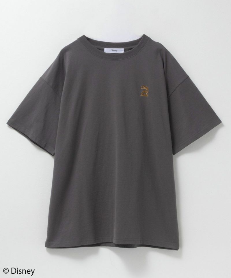 Disney ミッキーマウス チップ＆デール / サガラ刺繍Tシャツ レディース メール便 対応商品商品画像-19