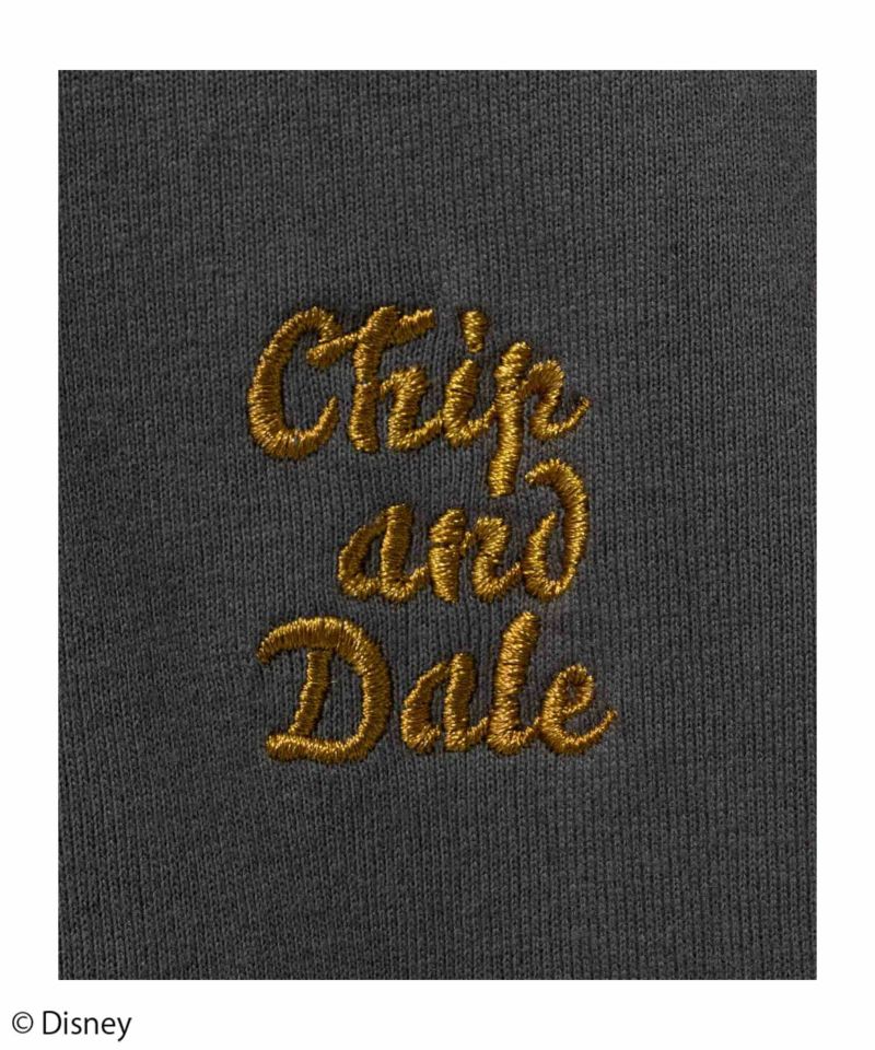 Disney ミッキーマウス チップ＆デール / サガラ刺繍Tシャツ レディース メール便 対応商品商品画像-22