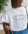 CONVERSE ポンチ素材 裾ラウンドTシャツ レディース ネコポス 対応商品