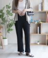 nAvy ふくれワイドパンツ レディース