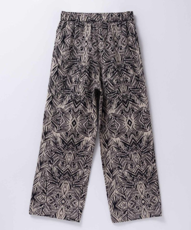 Howdy Marie  インドファブリック 綿麻ワイドパンツ レディース商品画像-24