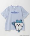 ちいかわ アップリケ半袖Tシャツ ハチワレ キッズ ネコポス 対応商品