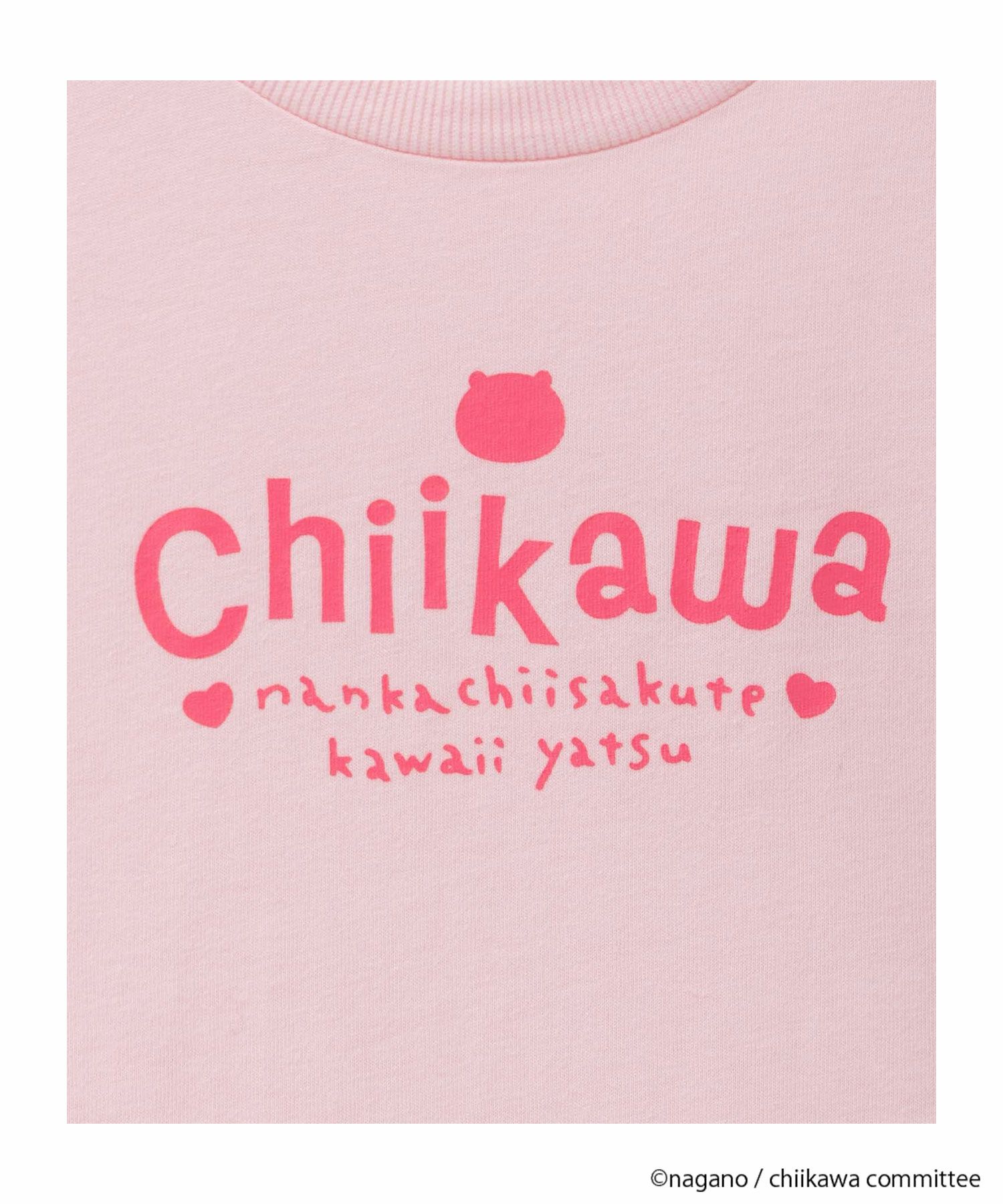 ちいかわ アップリケ半袖Tシャツ ちいかわ キッズ ネコポス 対応商品