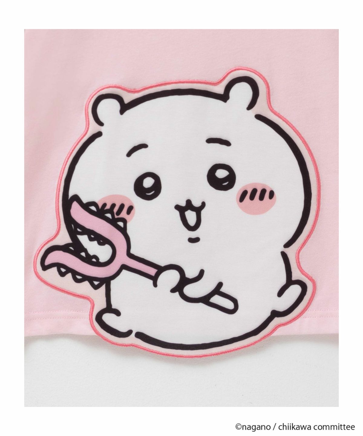 ちいかわ アップリケ半袖Tシャツ ちいかわ キッズ ネコポス 対応商品