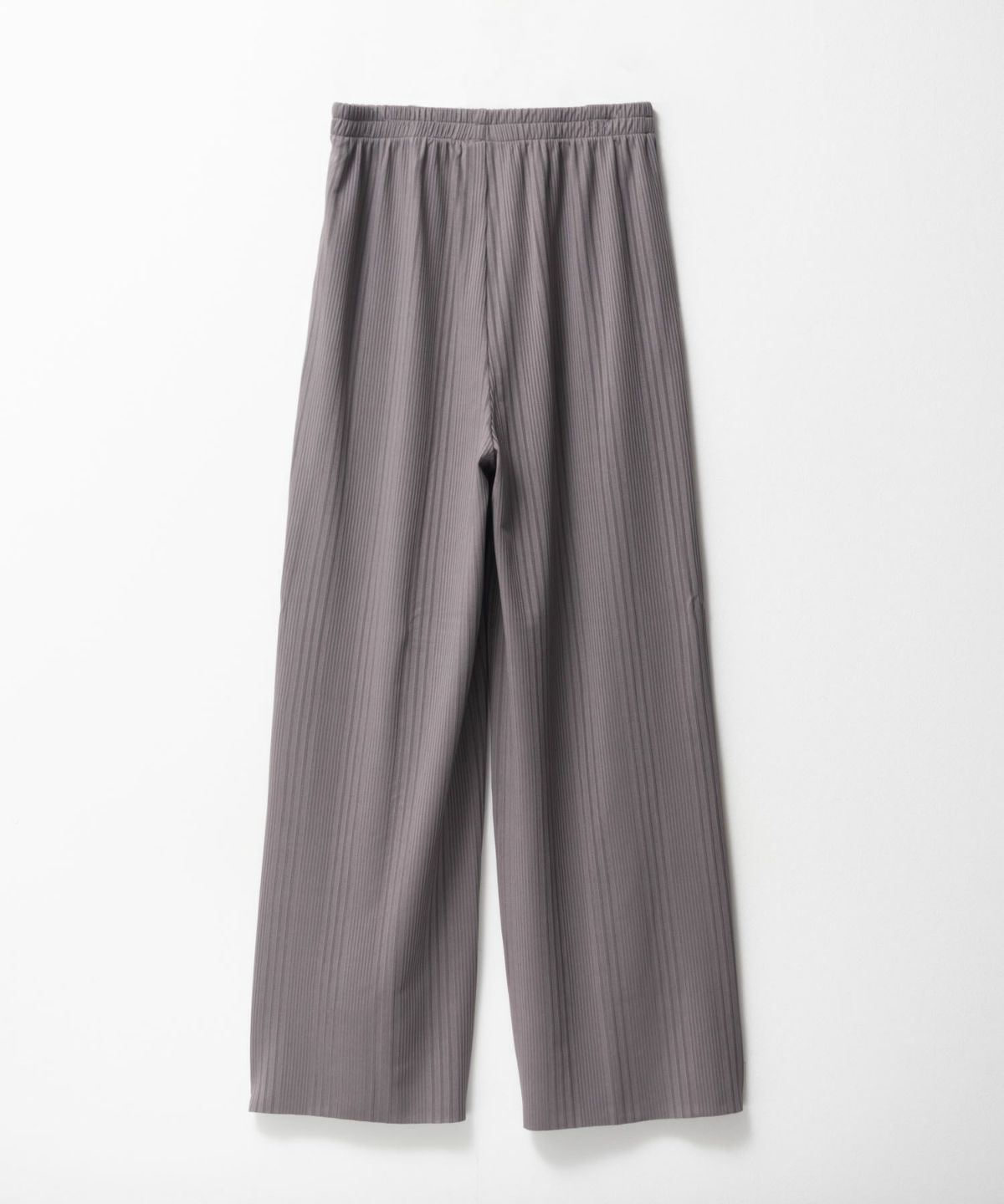 NAVY ハピ楽 セルフカットランダムテレコパンツ レディースNAVY ハピ楽 セルフカットランダムテレコパンツ レディース