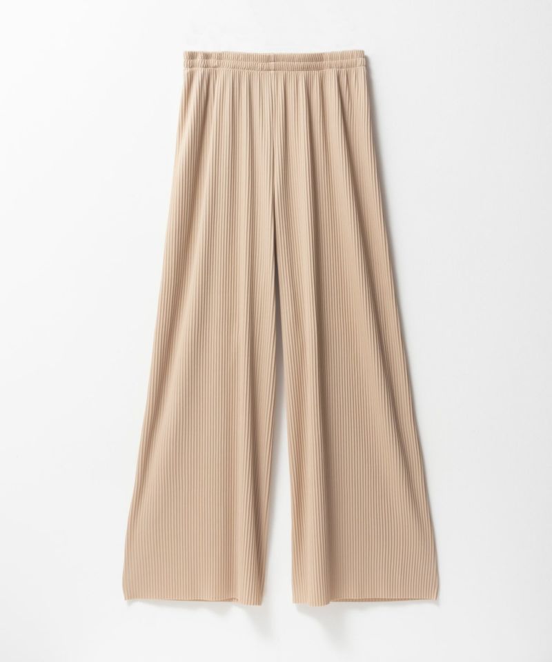 NAVY  ハピ楽 セルフカットプリーツパンツ レディース商品画像-21