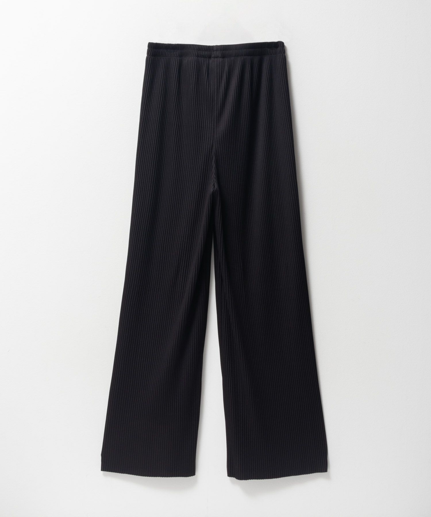 NAVY  ハピ楽 セルフカットプリーツパンツ レディース商品画像-24