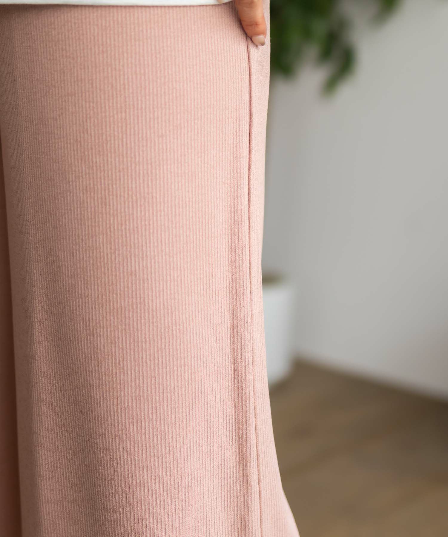 NAVY  ハピ楽 セルフカットドリスパンツ レディース商品画像-5