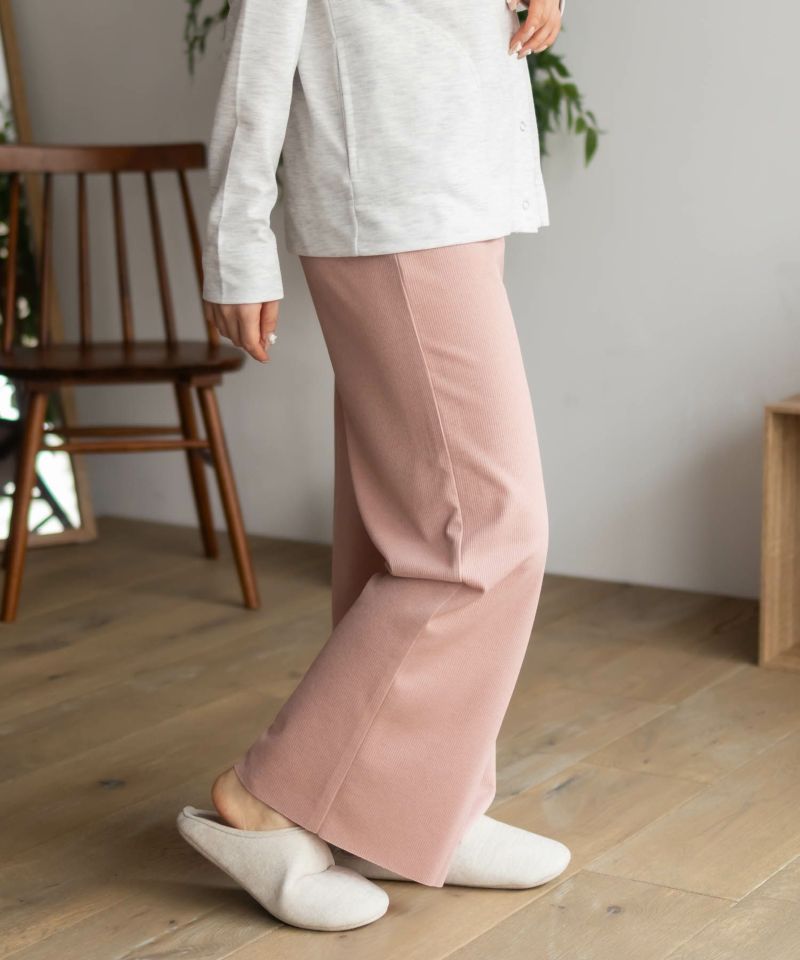 NAVY  ハピ楽 セルフカットドリスパンツ レディース商品画像-8