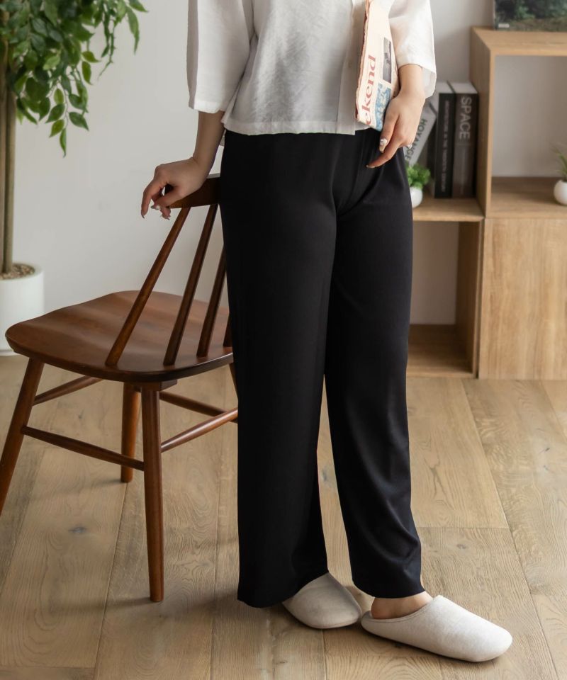 NAVY  ハピ楽 セルフカットドリスパンツ レディース商品画像-13