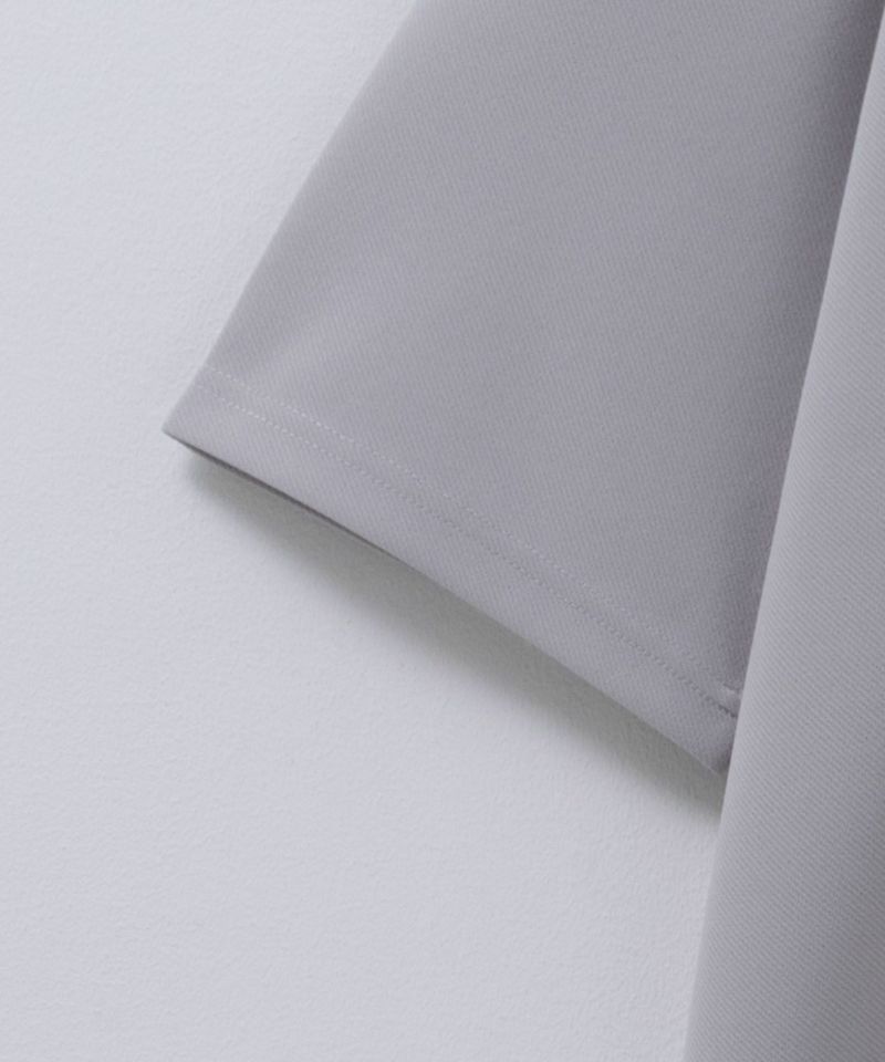 NAVY SARARI  接触冷感 キーネックフェイクレイヤードTシャツ メンズ メール便 対応商品商品画像-35