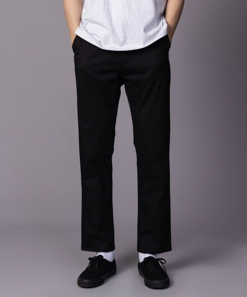 NAVY SARARI 裏メッシュドビーストレートパンツ メンズ商品画像-5