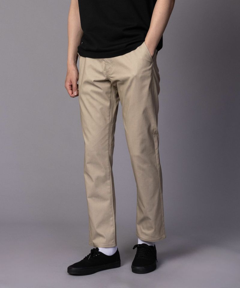 NAVY SARARI 裏メッシュドビーストレートパンツ メンズ商品画像-7