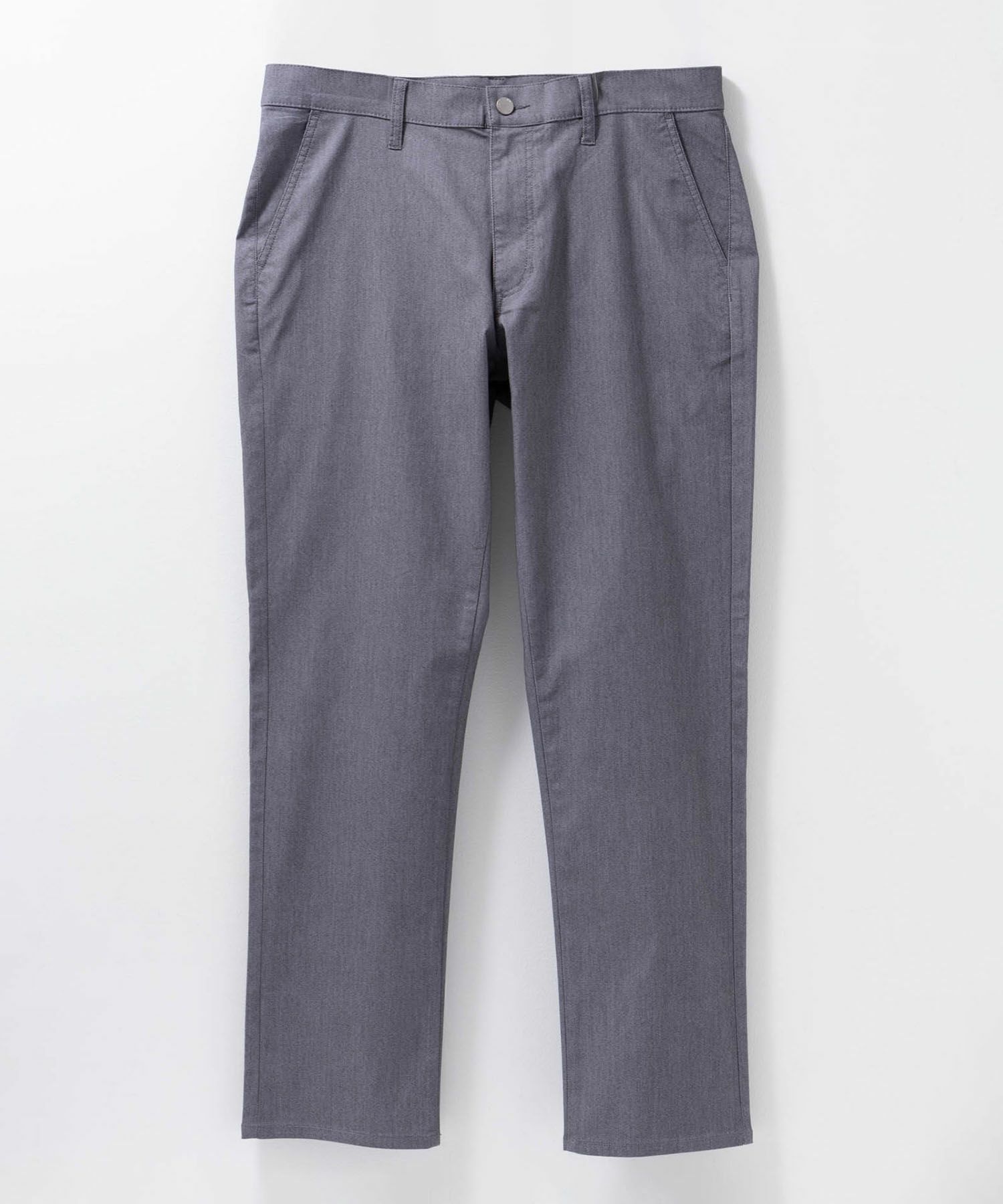 NAVY SARARI 裏メッシュドビーストレートパンツ メンズ