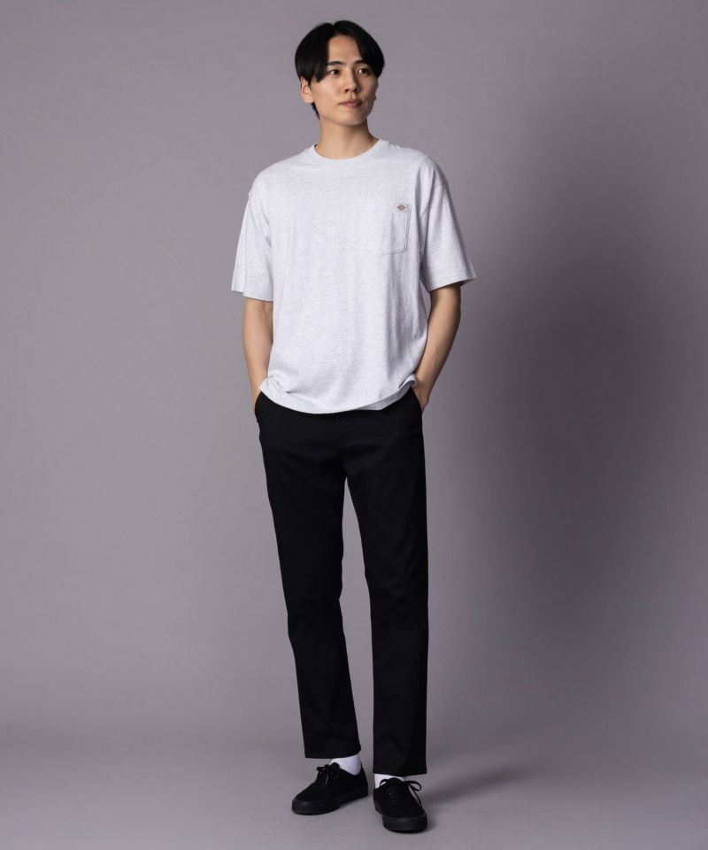 NAVY SARARI 裏メッシュドビーストレートパンツ メンズ商品画像-39