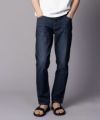 NAVY SARARI COOL デニムストレートパンツ メンズ商品サムネイル-1
