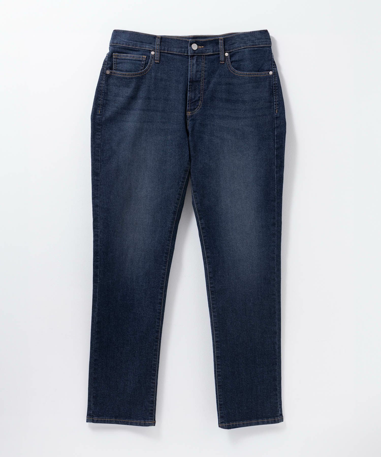 NAVY SARARI COOL デニムストレートパンツ メンズ商品画像-15