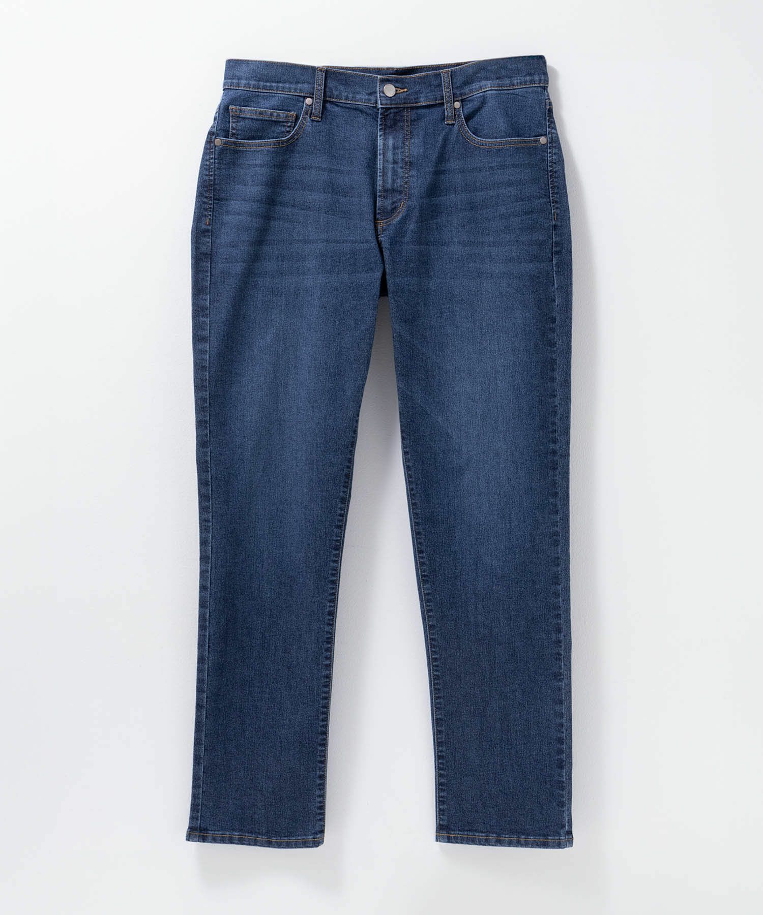 NAVY SARARI COOL デニムストレートパンツ メンズ商品サムネイル-17