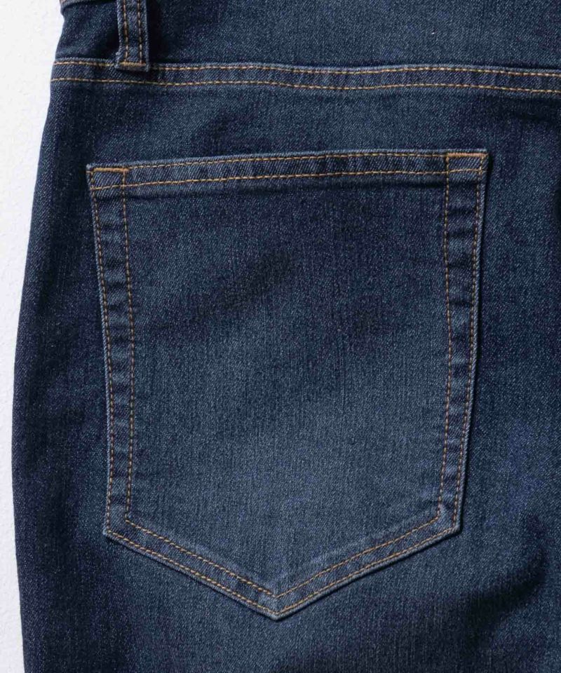 NAVY SARARI COOL デニムストレートパンツ メンズ商品画像-20