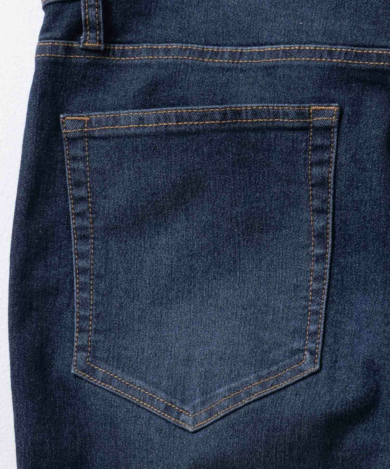 NAVY SARARI COOL デニムストレートパンツ メンズ商品サムネイル-20