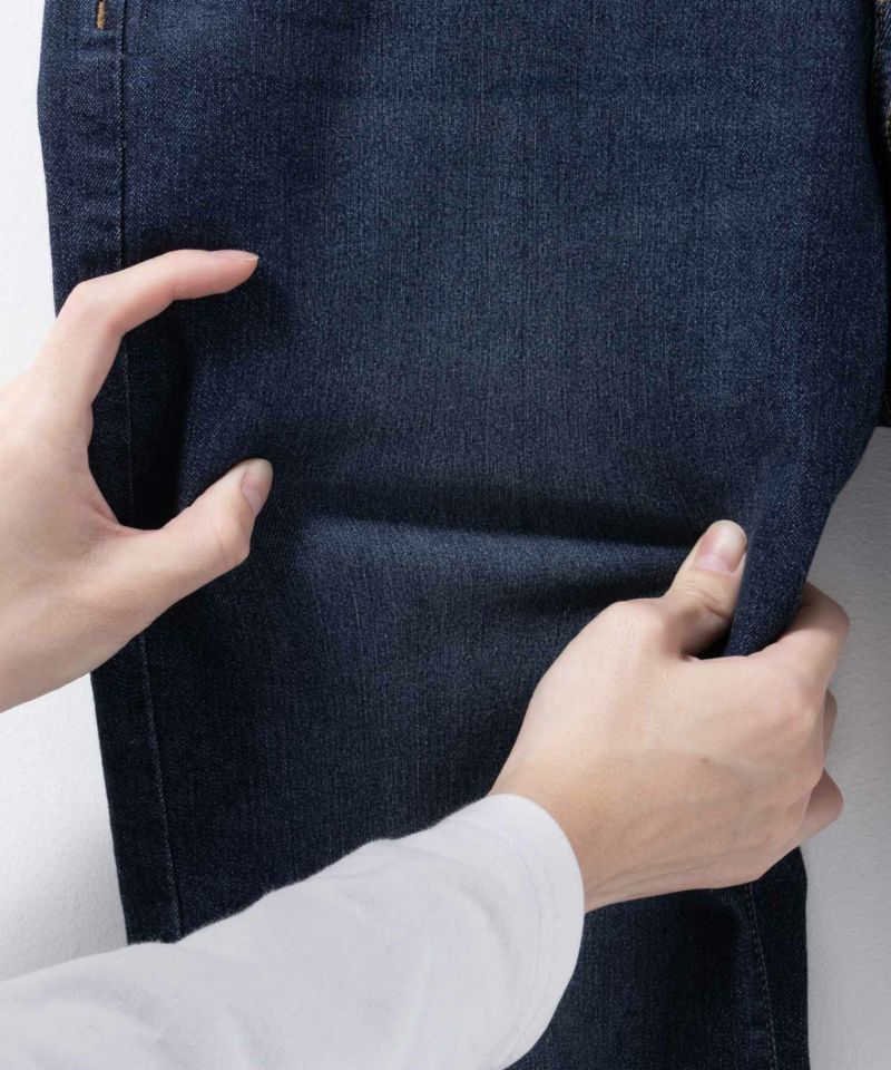 NAVY SARARI COOL デニムストレートパンツ メンズ商品画像-21