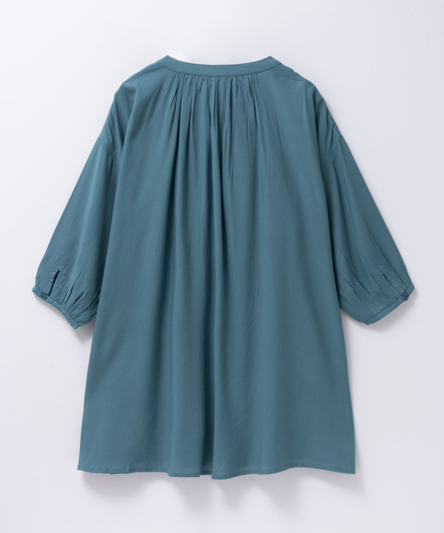 Howdy Marie インドファブリック 7分袖バンドカラーチュニック レディース商品画像-21